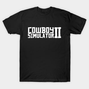 Red Dead Redemption 2 - Cowboy Simulator 2 (White) T-Shirt